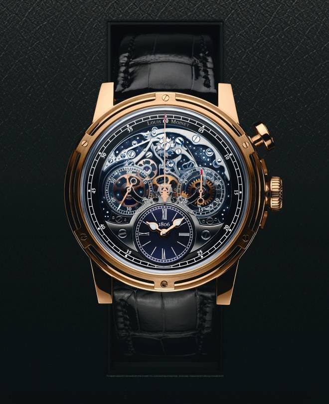 FIRST CHRONOGRAPH EVER” de Louis Moinet