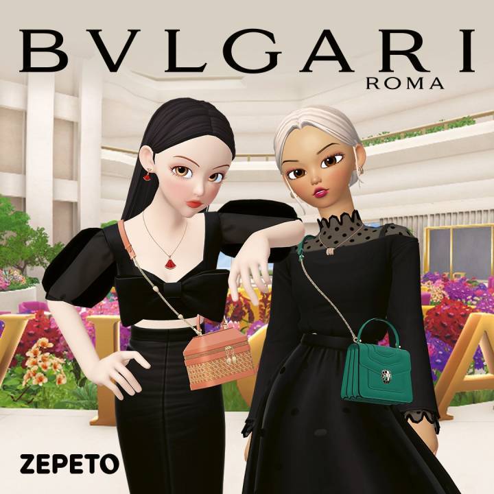 En Agosto pasado, Bulgari abrió su mundo virtual en Zepeto, la plataforma de metaverso más grande de Asia. Incluye una tienda temporal y ofrece a los visitantes experiencias en línea y fuera de línea.