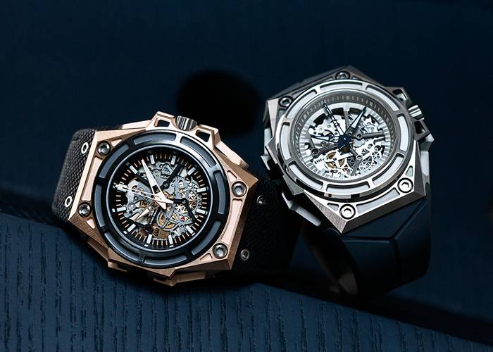 Spidolite Gold (izquierda) y Spidolite Titanium de Linde Werdelin