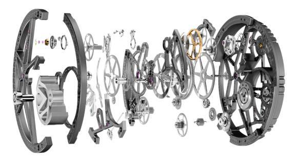 Roger Dubuis impresiona con el nuevo calibre esqueletizado de cuerda automática