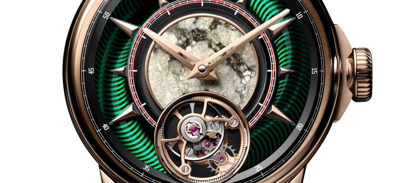 Louis Moinet lanza “A la luna” como primero de la trilogía Julio Verne Tourbillon