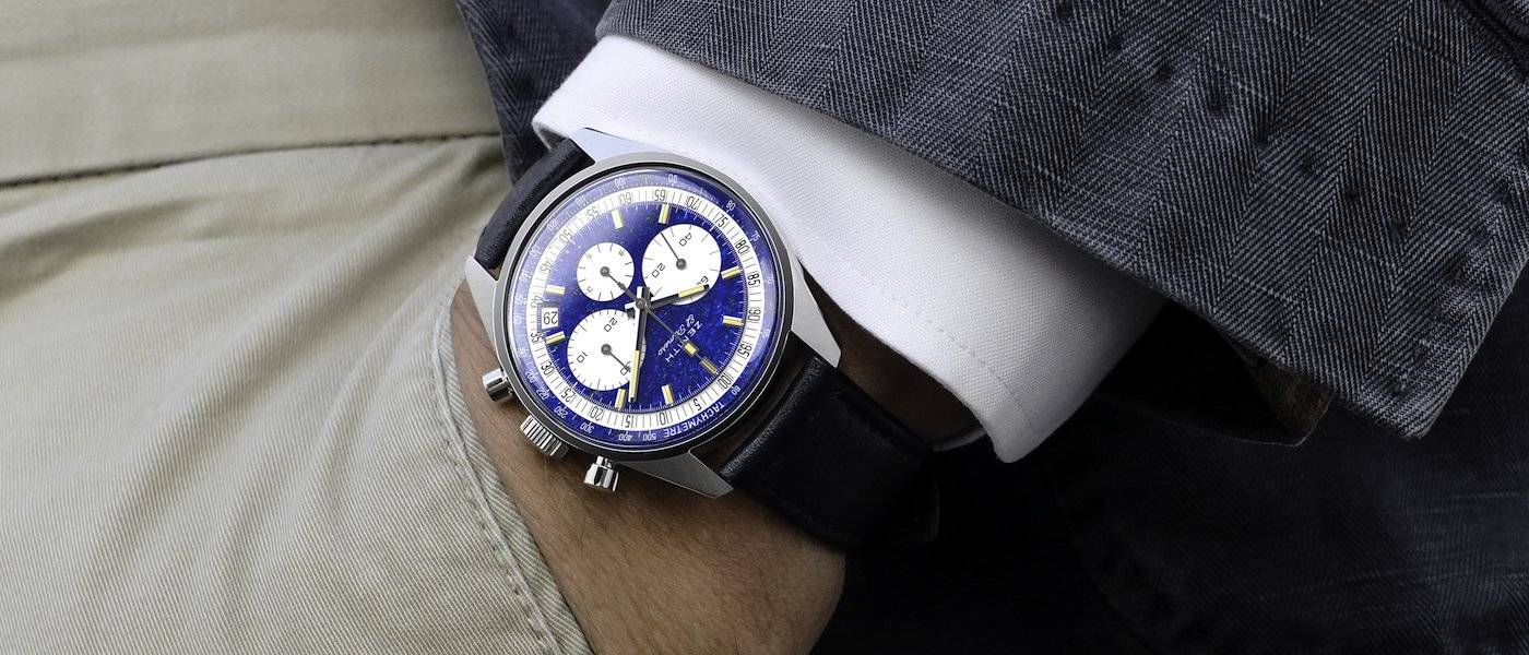 Espectacular Zenith El Primero en platino