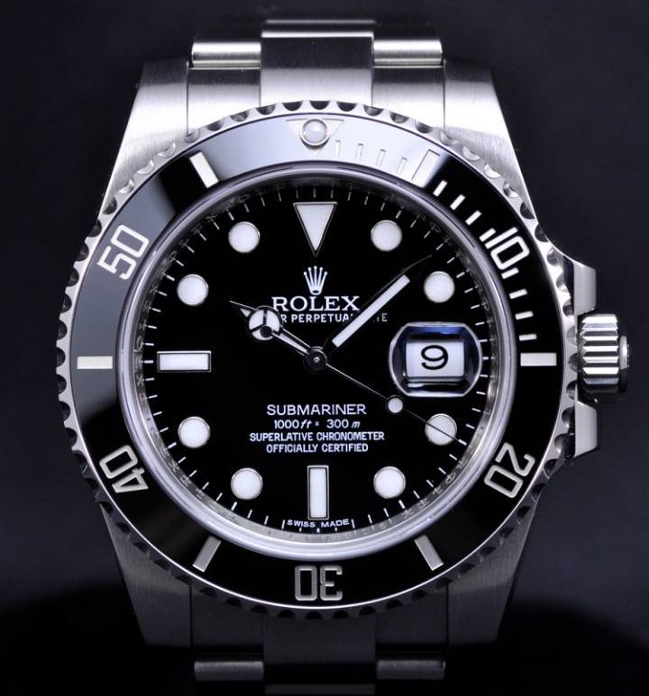El icónico (y a menudo copiado) Rolex Submariner