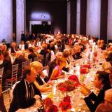 Un cocktail y una cena especiales se organizaron para celebrar la inauguració privada de la exposición