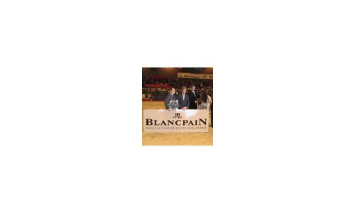Blancpain en el Campeonato Mundial Arabian Horse