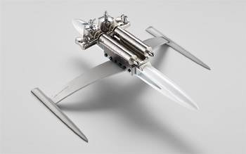 La MusicMachine de MB&F & Reuge en Blanco
