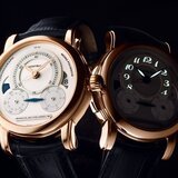 Pigmentos luminosos forman los numerales horarios Arábigos en la tipografía típica de la colección Montblanc Rieussec