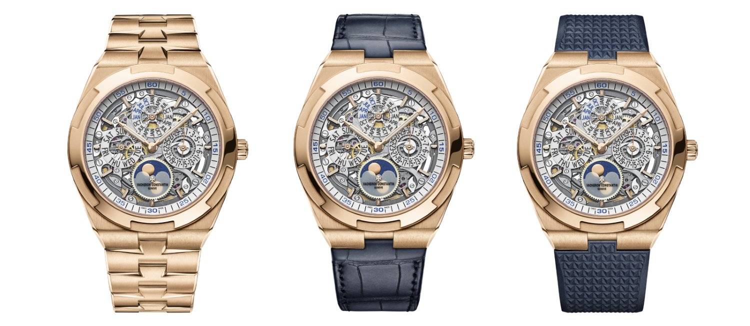 Vacheron Constantin Overseas perpetual calendar ultra-thin skeleton