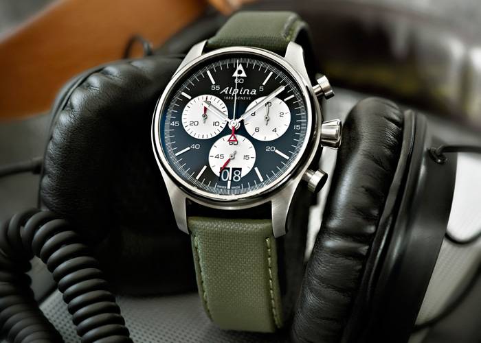 Startimer Pilot Chronograph Big Date de Alpina