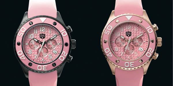 PWB (left) and PWG (right) by Pink Watch