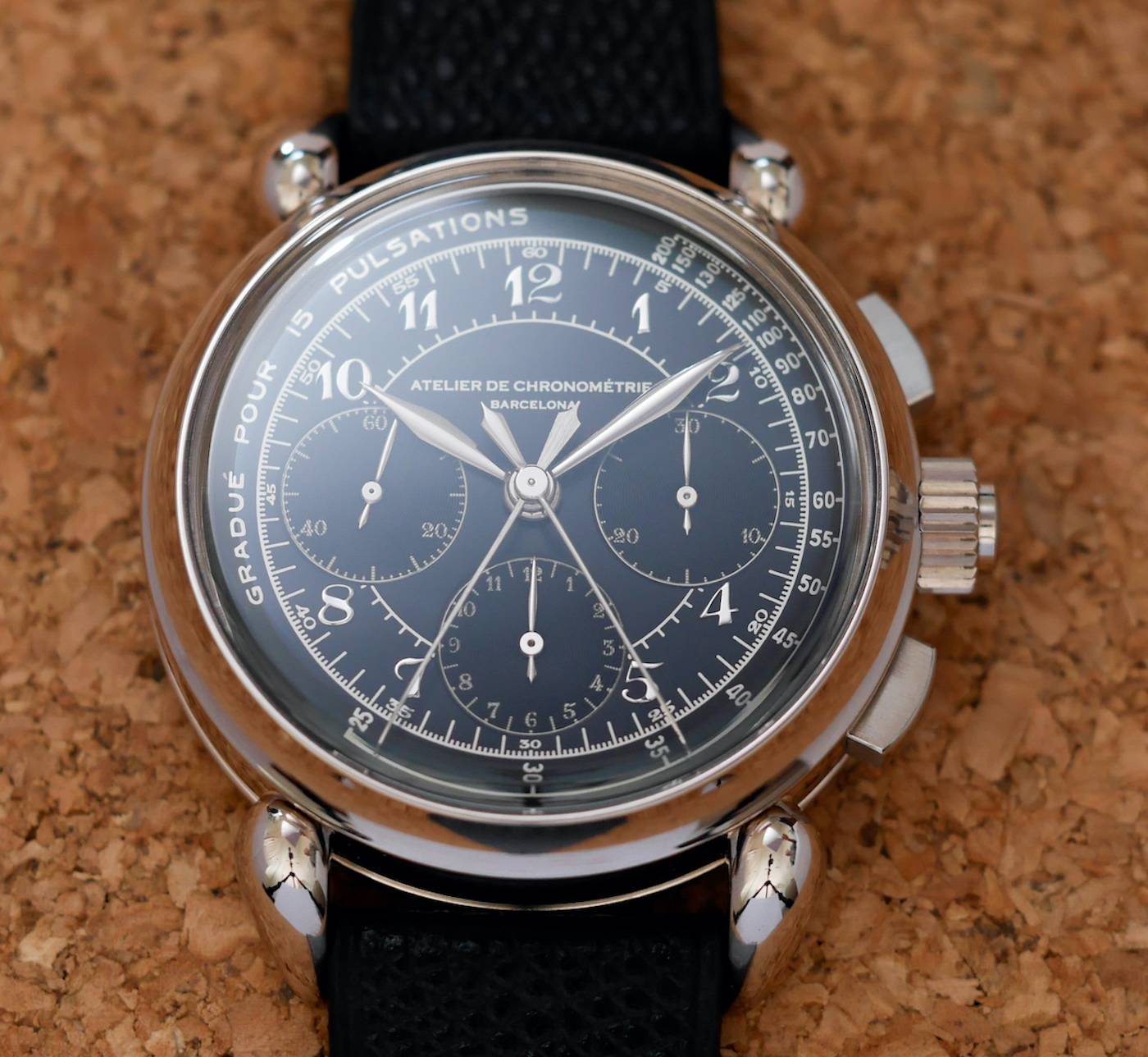 Atelier de Chronométrie #8 Split-seconds chronograph