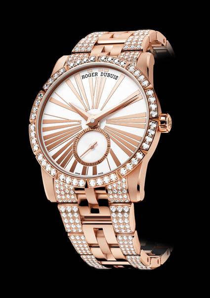 Roger Dubuis Excalibur 36 en Oro Rosa con Diamantes