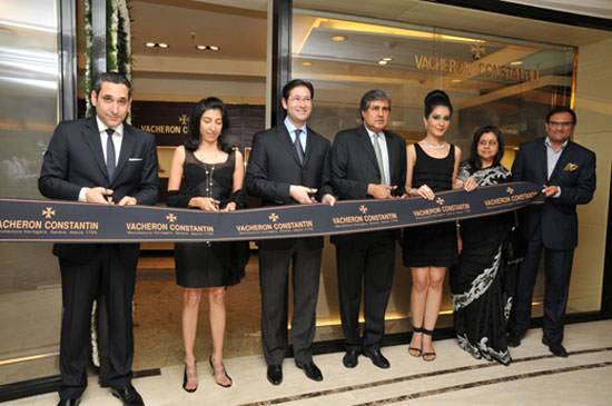 La gran apertura de la primera boutique Vacheron Constantin en la India
