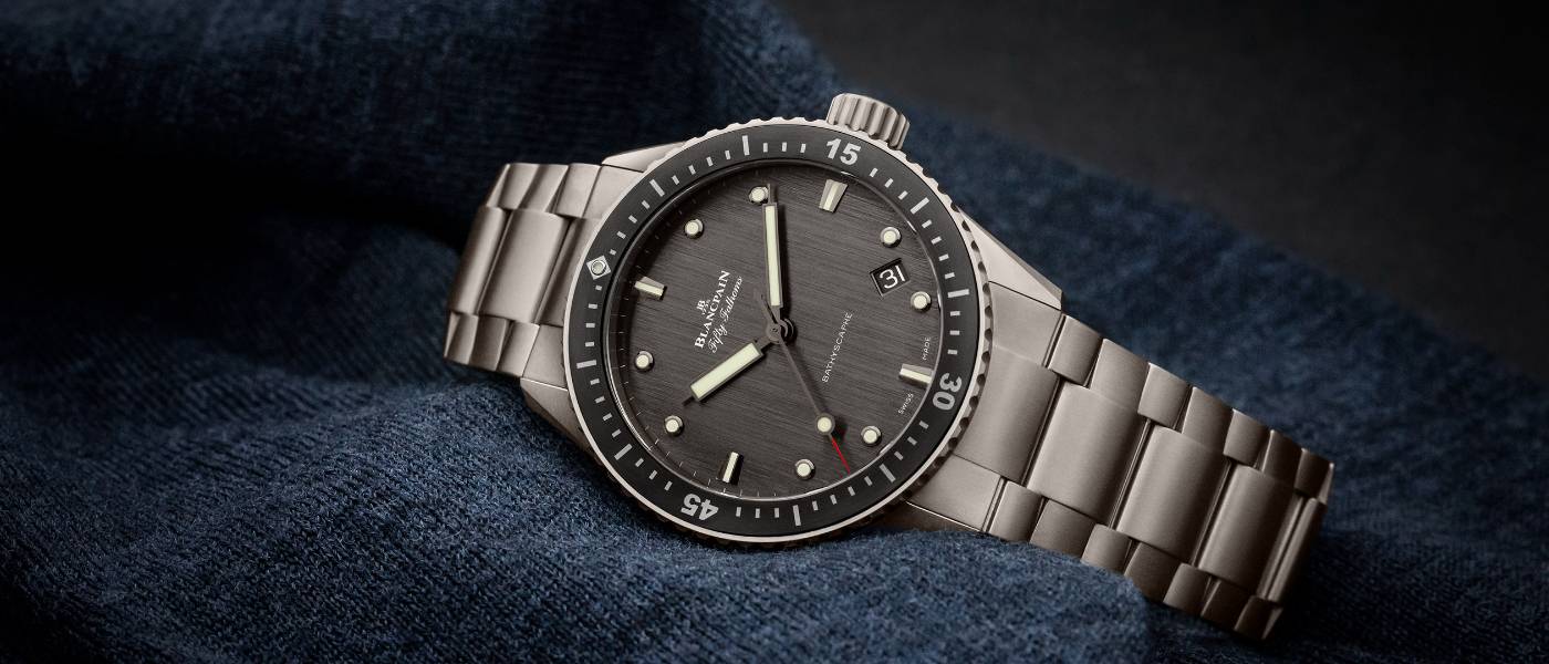Blancpain presenta un nuevo Bathyscaphe en titanio