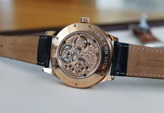 Con los ojos puestos en el «Tomorrow», Alexander Shorokhoff lanza su primer modelo de tourbillon