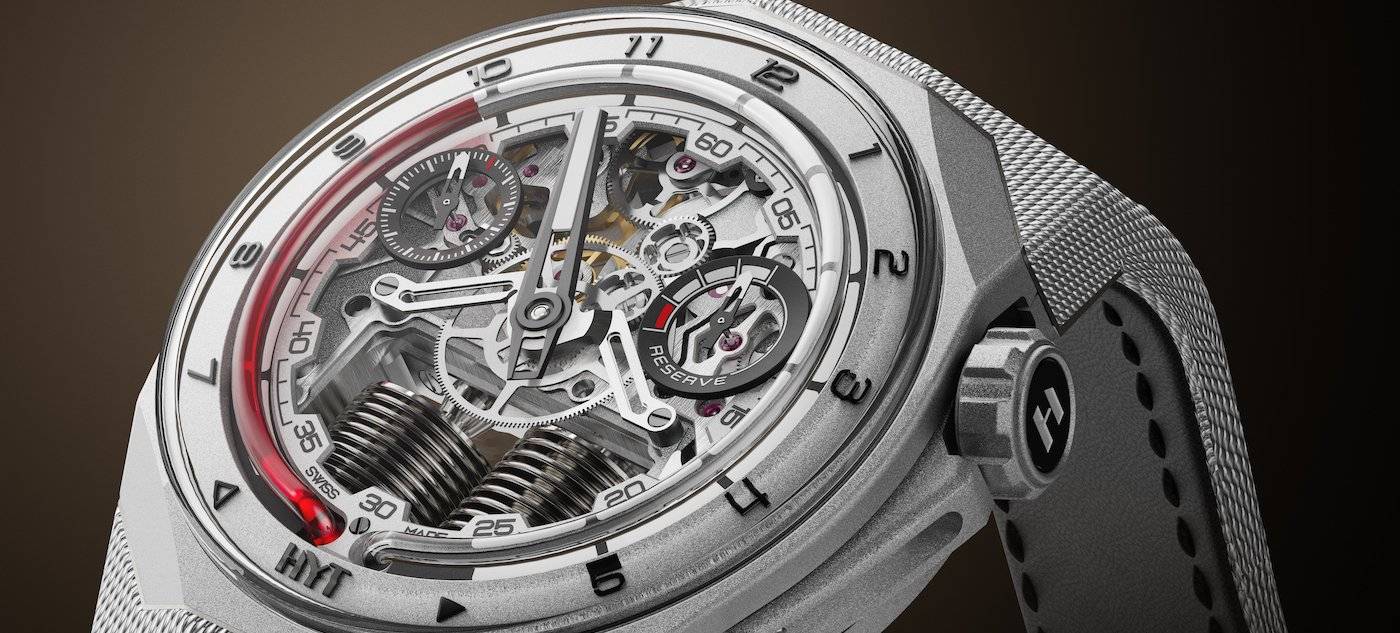 HYT añade tres relojes deportivos de titanio S1 a su colección permanente