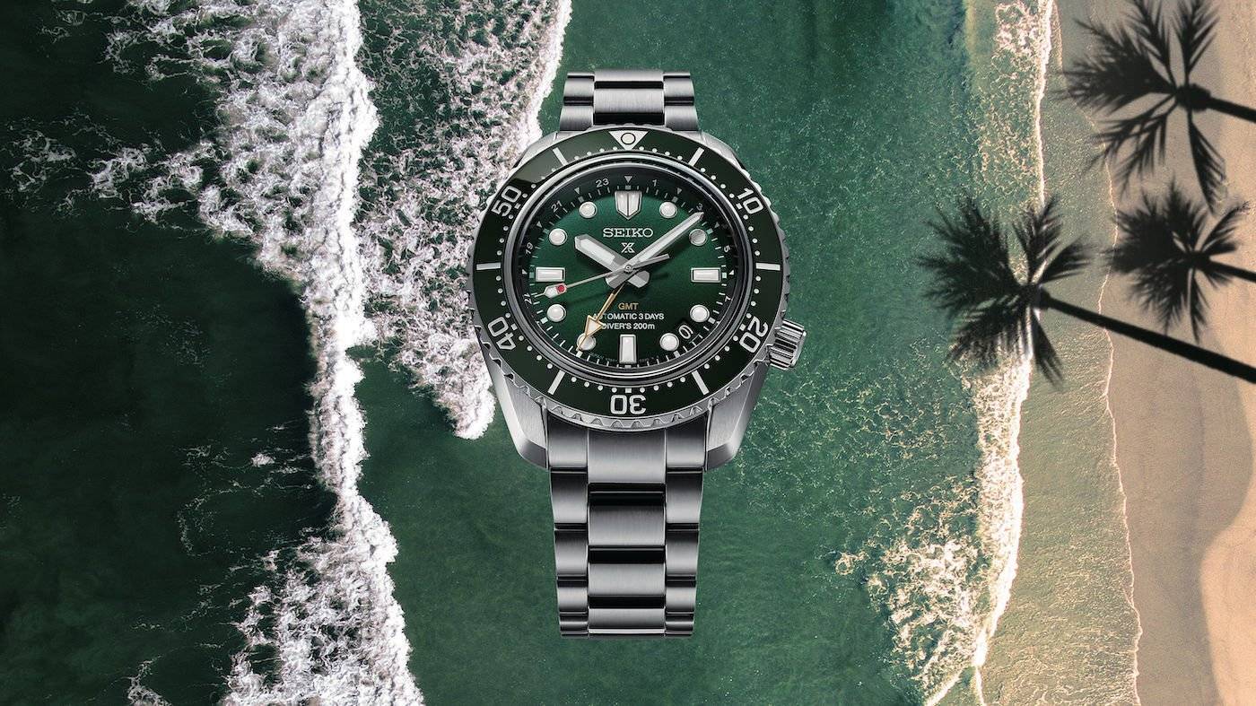 Un reloj de buceo mecánico GMT se une a la colección Seiko Prospex