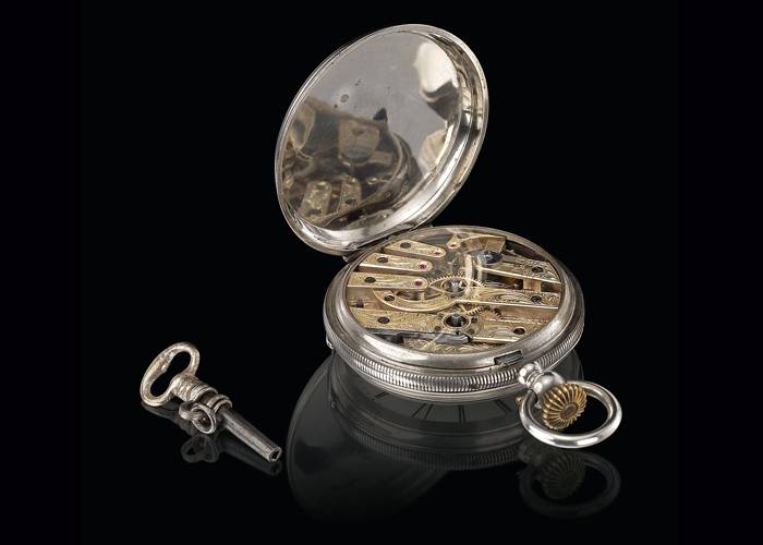 Un reloj de bolsillo de Girard-Perregaux de 1875 - Propiedad del Girard-Perregaux Museum