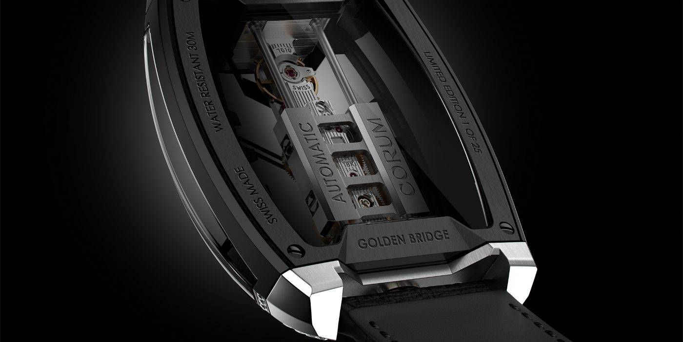 Corum: un nuevo Golden Bridge Automatic con una caja panorámica de zafiro