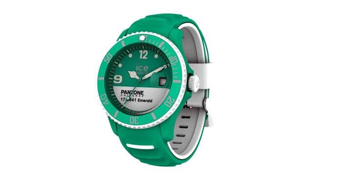 PANTONE UNIVERSETM EMERALD / WHITE de Ice-Watch