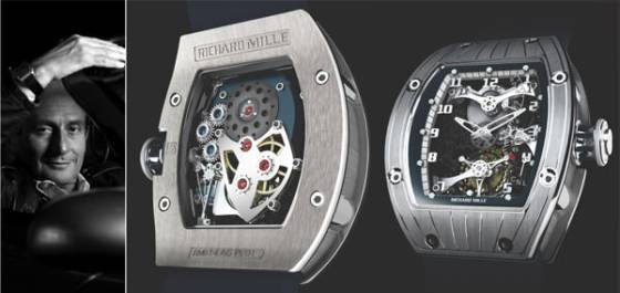 Richard Mille, a su aire
