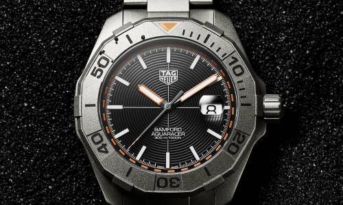 TAG HEUER Y BAMFORD SE ASOCIAN EN UNA EDICIÓN ESPECIAL DEL AQUARACER