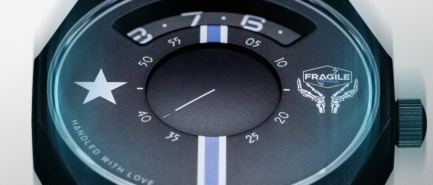Fragile Express Time de Anicorn Watches x Kojima Productions