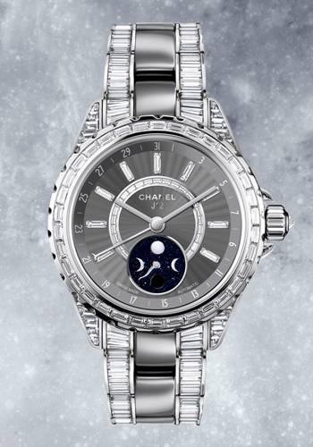 Chanel J12 Moonphase, hora exquisita