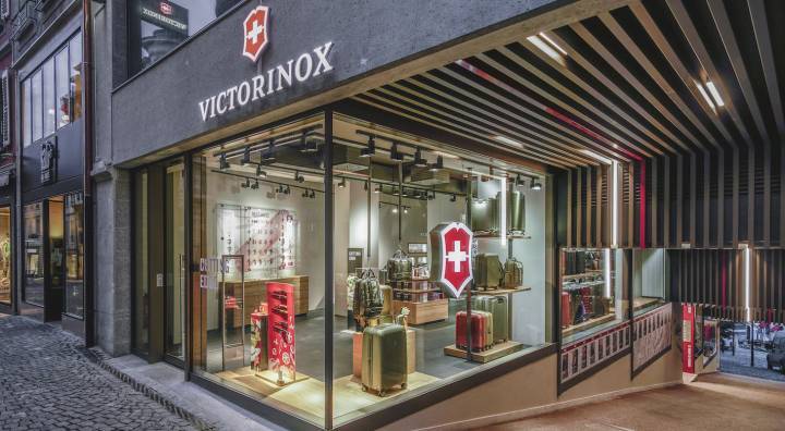 La nueva tienda Victorinox en Lausana es la novena boutique de la compañía en Suiza. Su clientela objetivo serán principalmente turistas.