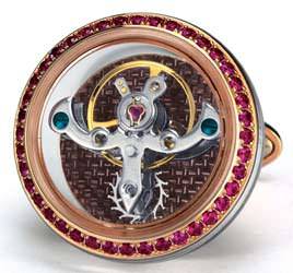 TF Est. 1968 - Gemelos Rose Gold & Rubies Tourbillon