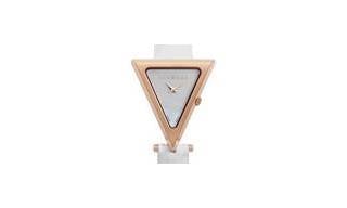 AleXora rememora el look de los 80 con sus relojes triangulares