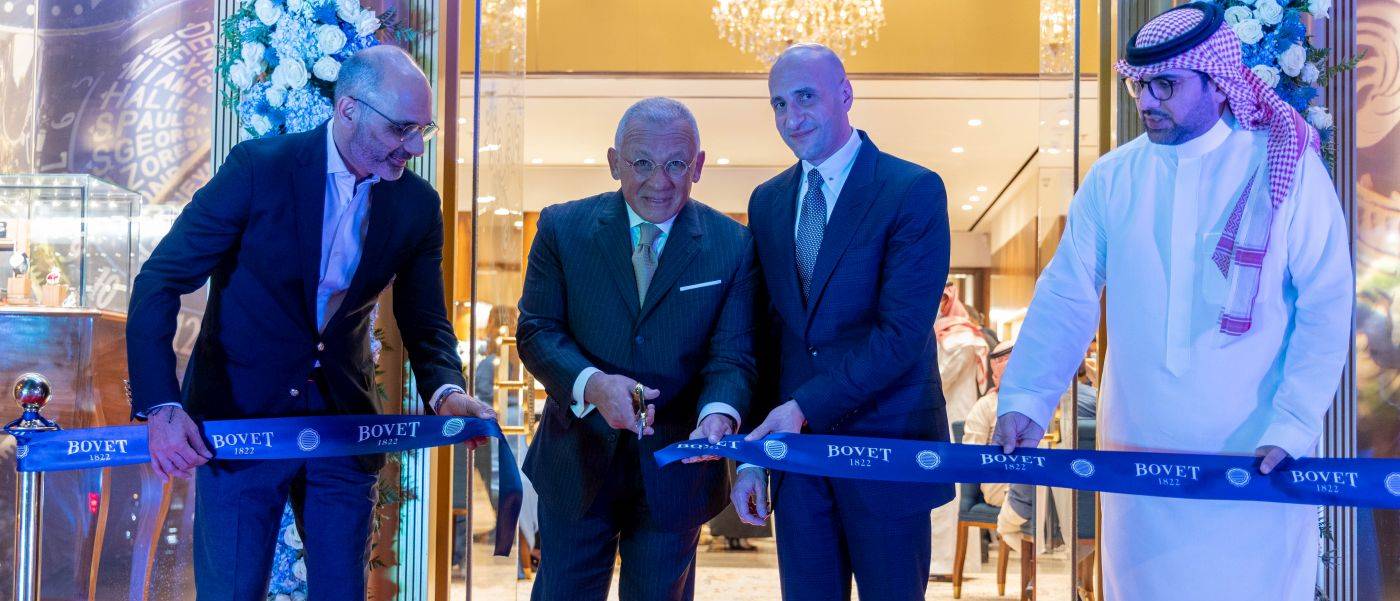 La primera boutique de Bovet en el Reino de Arabia Saudi
