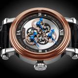 Triad de Speake-Marin es una edición limitada de 88 piezas en acero inoxidable con un bisel en oro rojo de 18K.