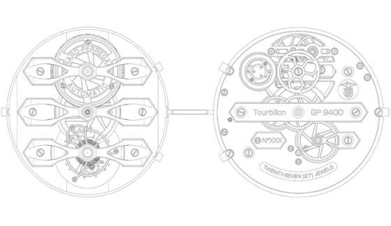 GRANDES MAISONS - El muy radical Neo-Tourbillon under Three Bridges de GIRARD-PERREGAUX