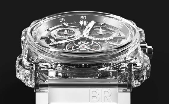 Bell & Ross deviene ostentoso con un nuevo modelo BR-X1 hecho de zafiro