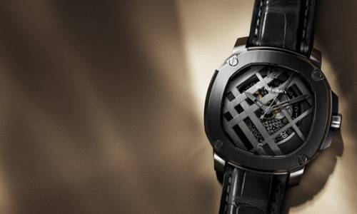 El reloj (clásico) para hombres del día: Burberry Britain Icon Check Limited Edition