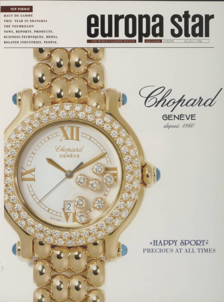 Los años Noventa sentaron las bases para el éxito del renacimiento de la relojería tradicional a través del lujo. Chopard, una casa orgullosamente independiente, lanzó su modelo Happy Sport.