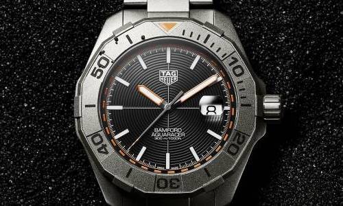 TAG HEUER Y BAMFORD SE ASOCIAN EN UNA EDICIÓN ESPECIAL DEL AQUARACER