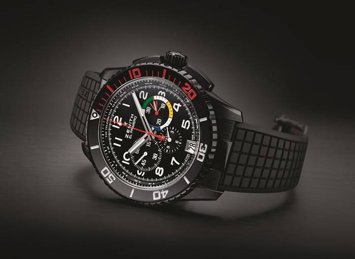 El Primero Stratos Flyback Rainbow de Zenith