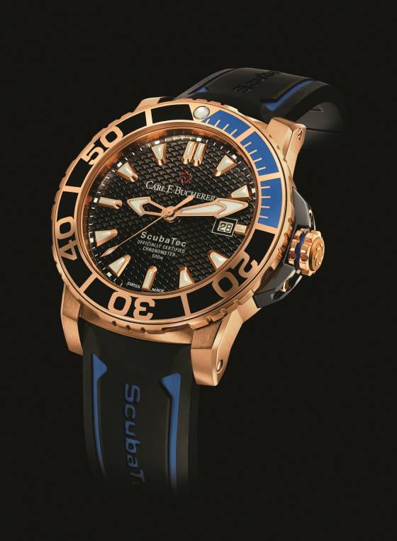 El reloj para hombres del día: Carl F. Bucherer Patravi ScubaTec