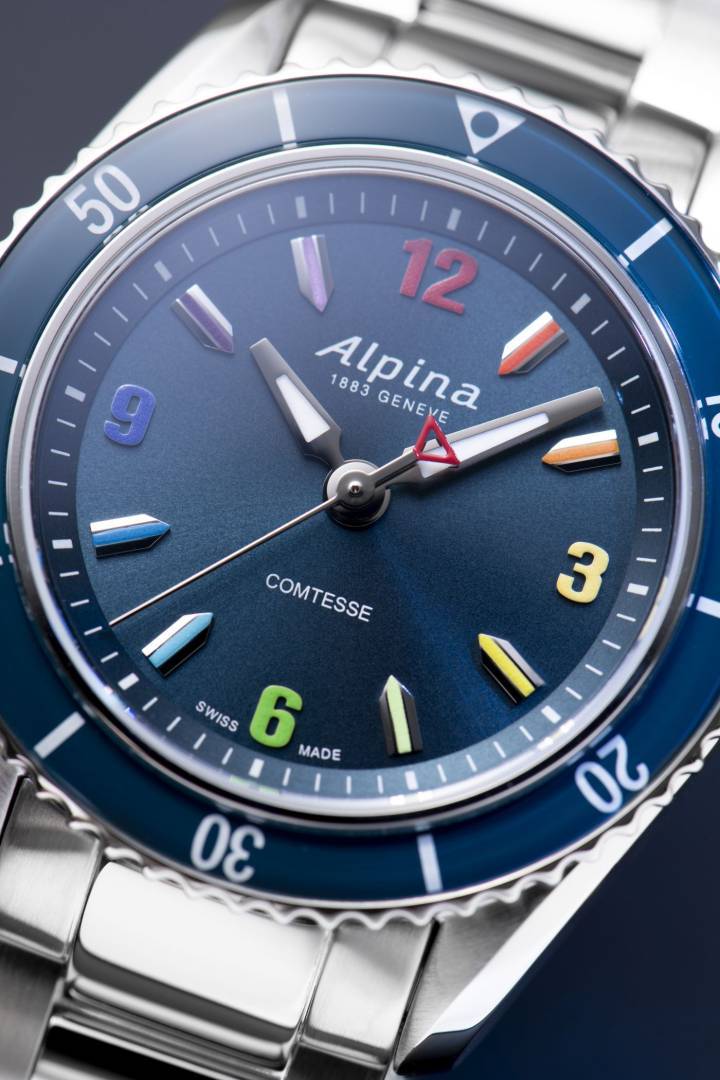 Alpina: Presentando el Alpiner Comtesse Sport Quartz Rainbow