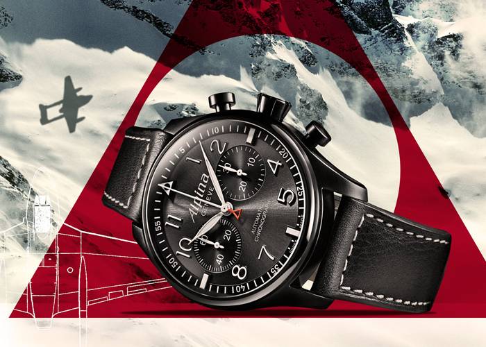 Alpina Startimer Pilot Automatic Chronograph «Black Star»