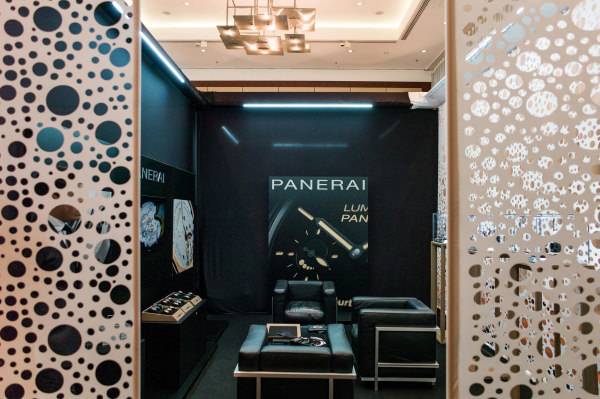 Stand de Panerai en la Zürich Watch & Jewellery Exhibition