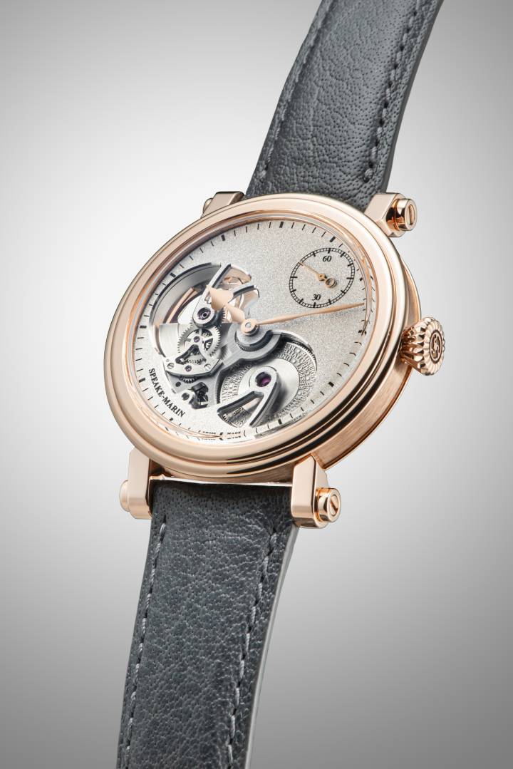 Los nuevos relojes Openworked Sandblasted de Speake Marin