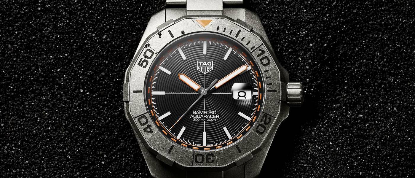 TAG HEUER Y BAMFORD SE ASOCIAN EN UNA EDICIÓN ESPECIAL DEL AQUARACER