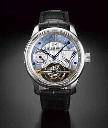 Greubel Forsey lidera subasta en Sotheby's 