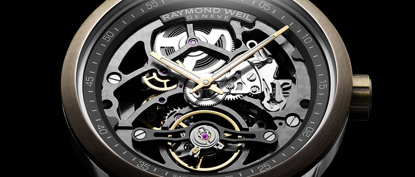 Raymond Weil: un nuevo Freelancer Skeleton en bronce