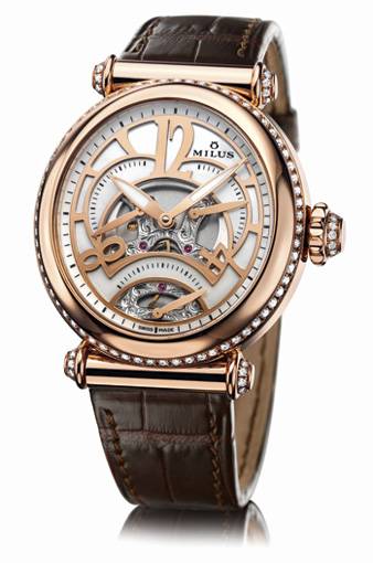 MAREA MER403 TRIRETROGRADE SECONDS SKELETON de Milus