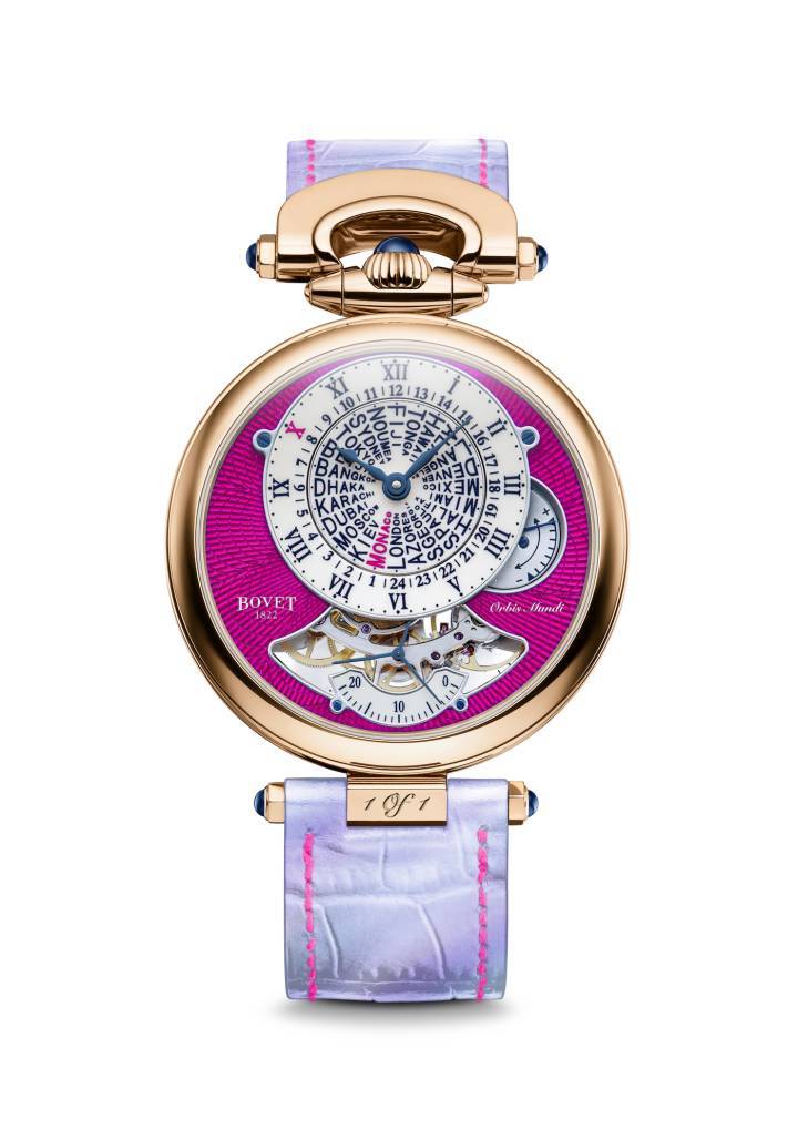 Bovet 1822 revela el Orbis Mundi Only Watch Special Edition