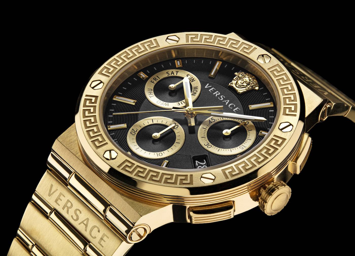 Presentando el nuevo Versace Greca Logo Chrono